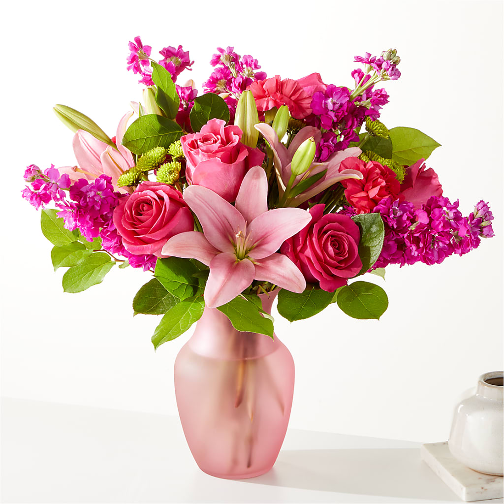 Watermelon Crush Bouquet – Open Blooms Chantilly, Chantilly VA