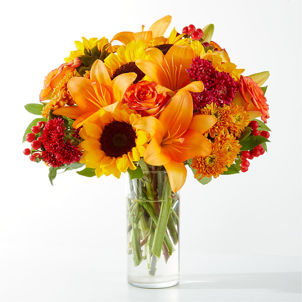 Fall Day Bouquet – Open Blooms Chantilly, Chantilly VA