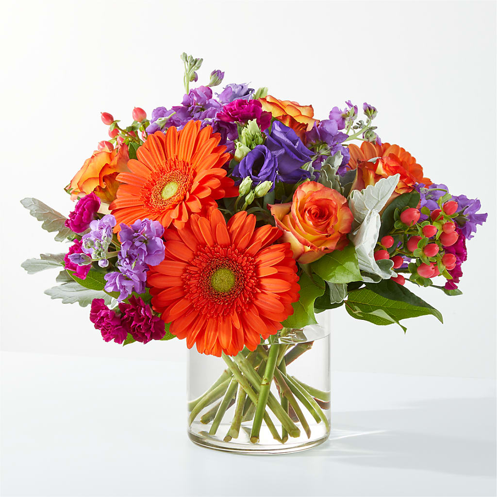 Sangria Bouquet – Open Blooms Chantilly, Chantilly VA