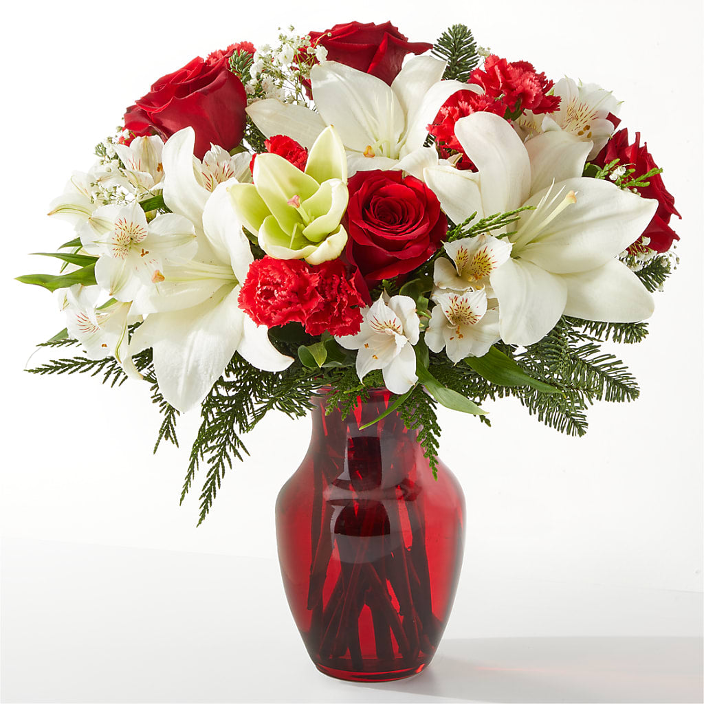 Holiday Season Bouquet – Open Blooms Chantilly, Chantilly VA