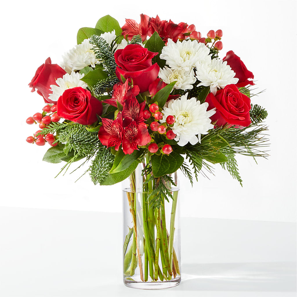 Letters to Santa Bouquet – Open Blooms Chantilly, Chantilly VA