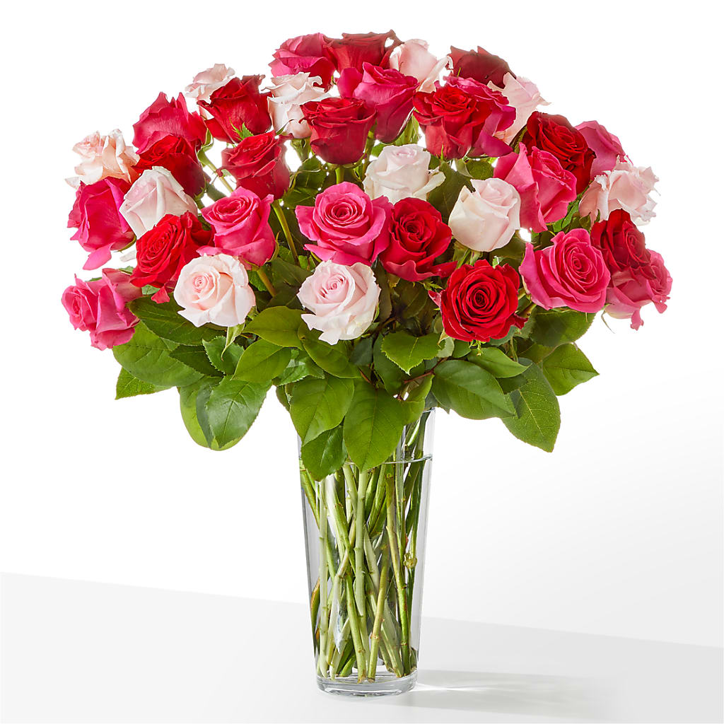 Charming Rose Bouquet – Open Blooms Chantilly, Chantilly VA