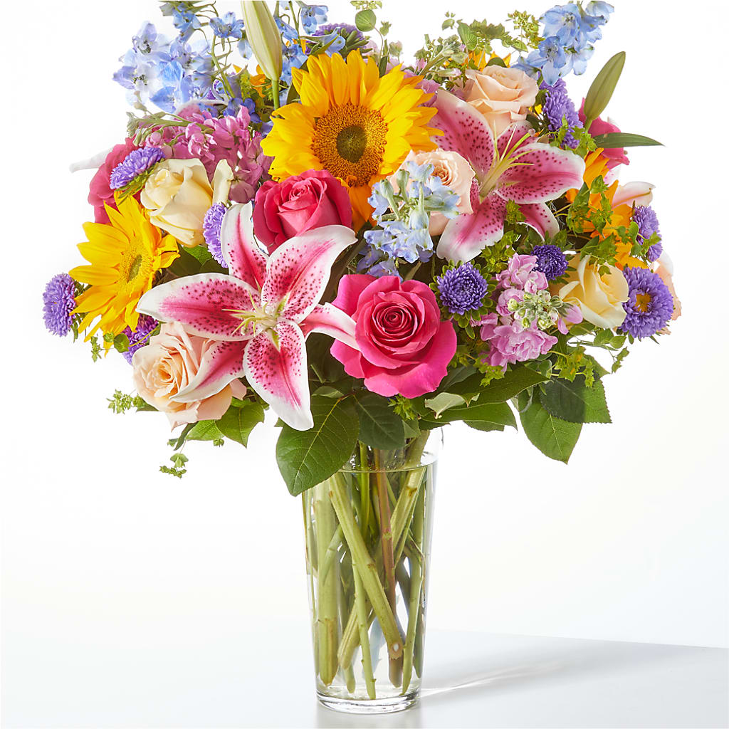 Dreamy Meadows Bouquet – Open Blooms Chantilly, Chantilly VA