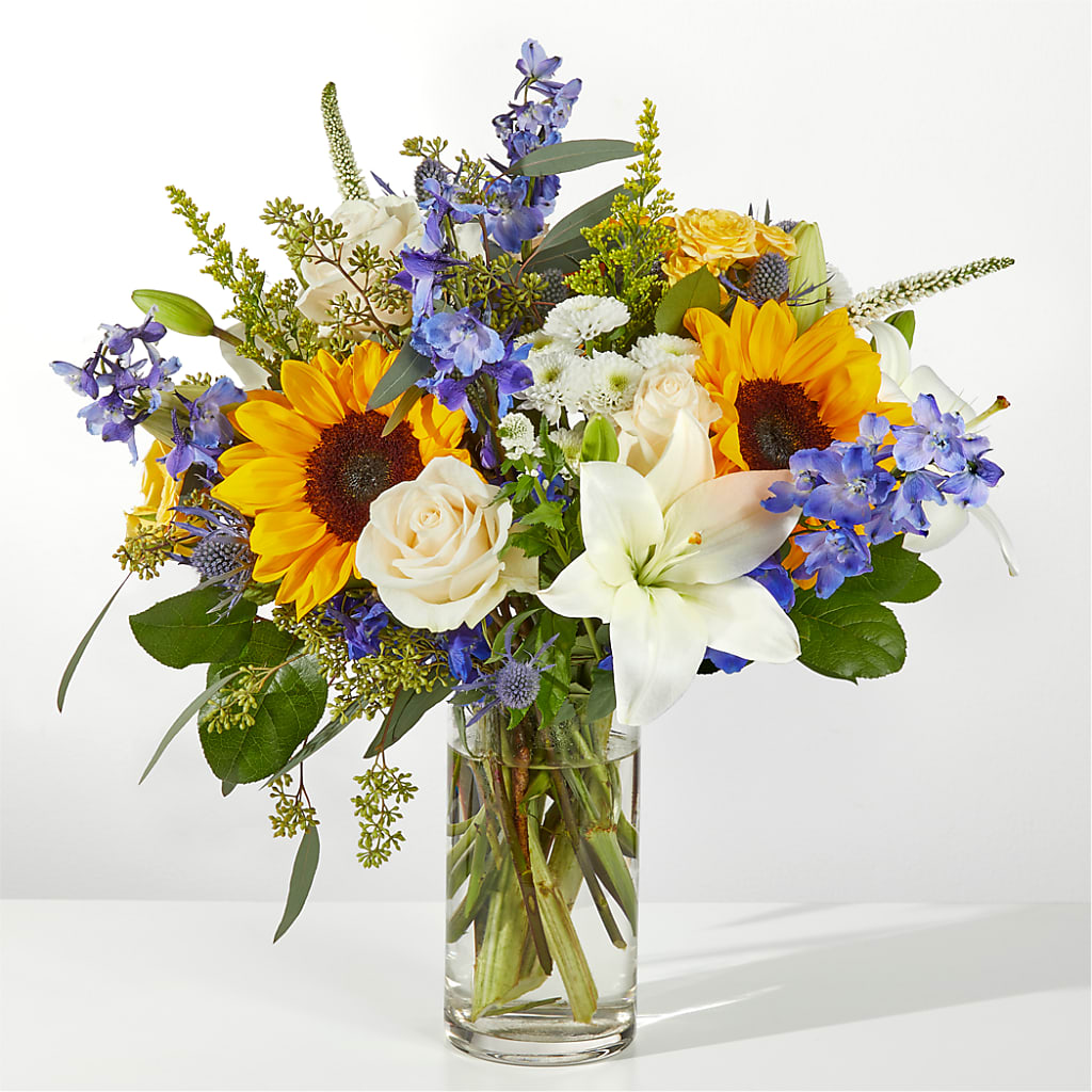 Wonderfully Sunny Bouquet – Open Blooms Chantilly, Chantilly VA