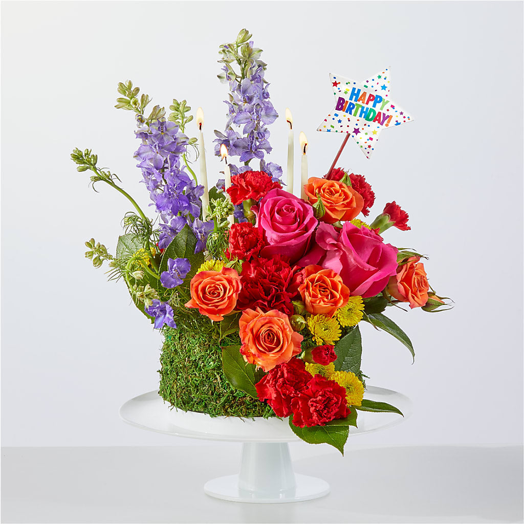 Best Year Yet Floral Cake – Open Blooms Chantilly, Chantilly VA