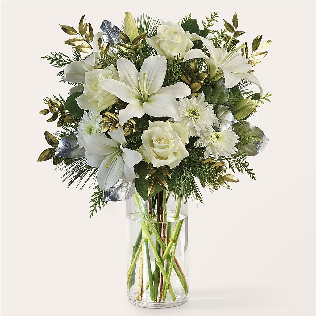 Wintry Mix Bouquet – Open Blooms Chantilly, Chantilly VA