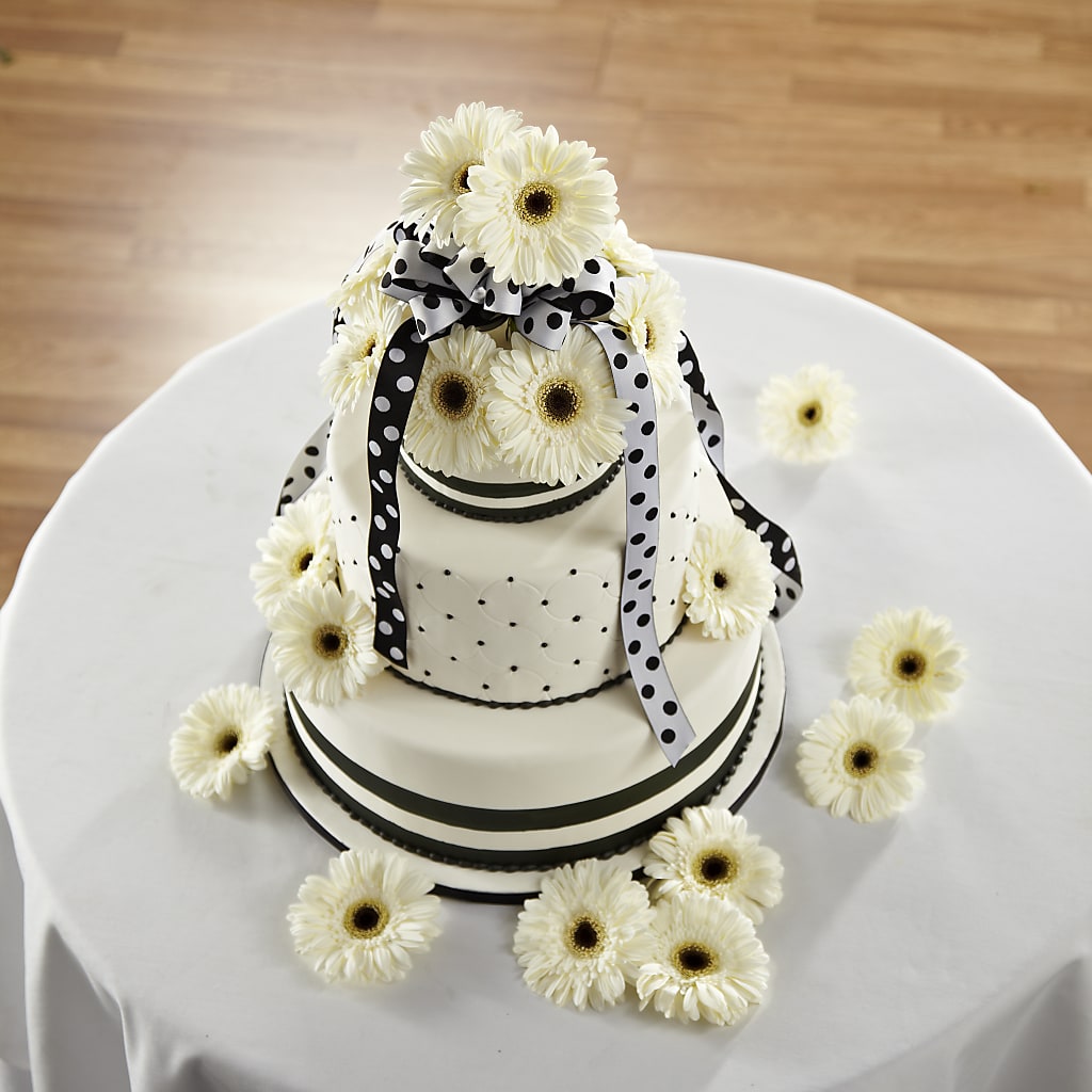 Simple Sophistication Cake Décor – Open Blooms Chantilly, Chantilly VA