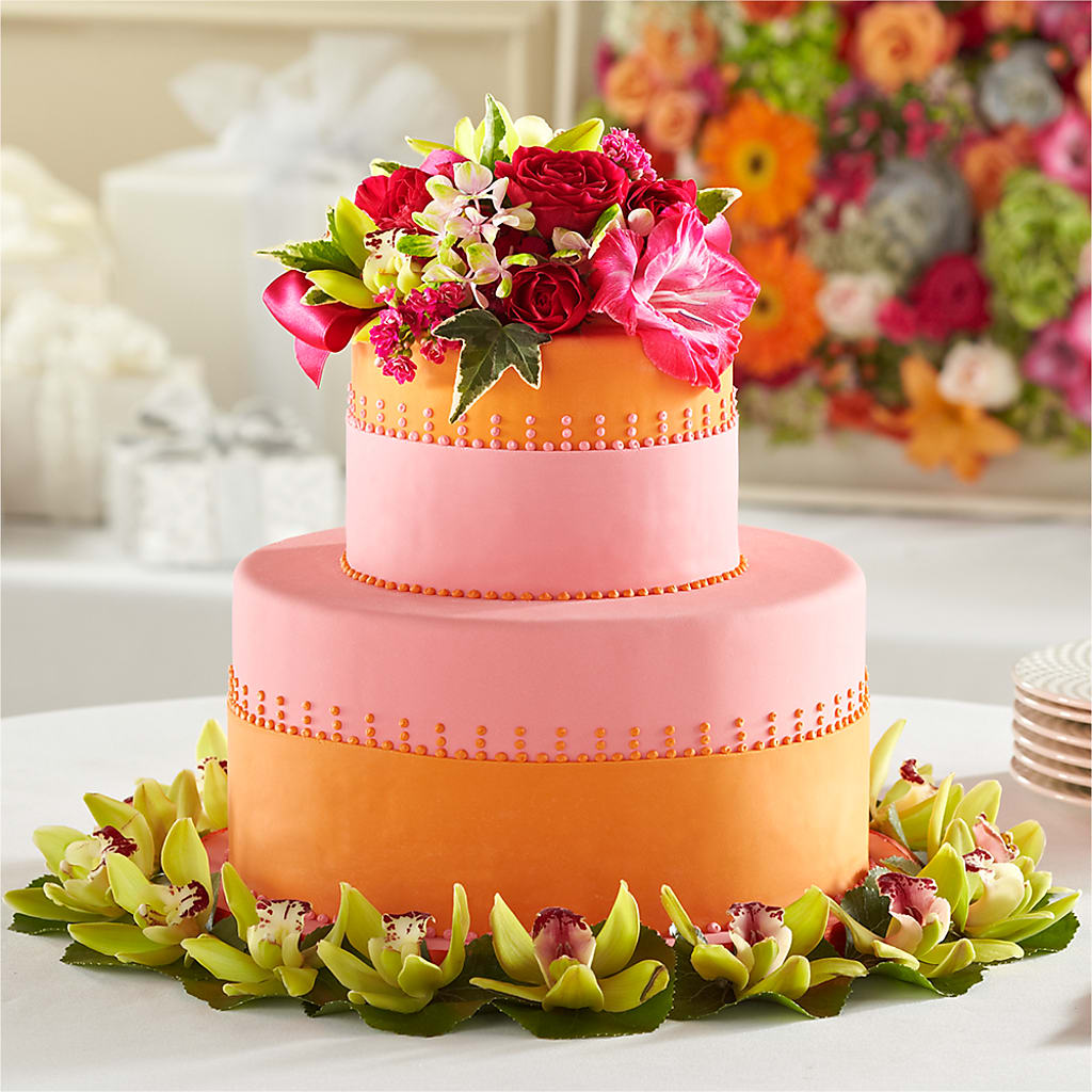 Sweet Citrus Cake Decor – Open Blooms Chantilly, Chantilly VA