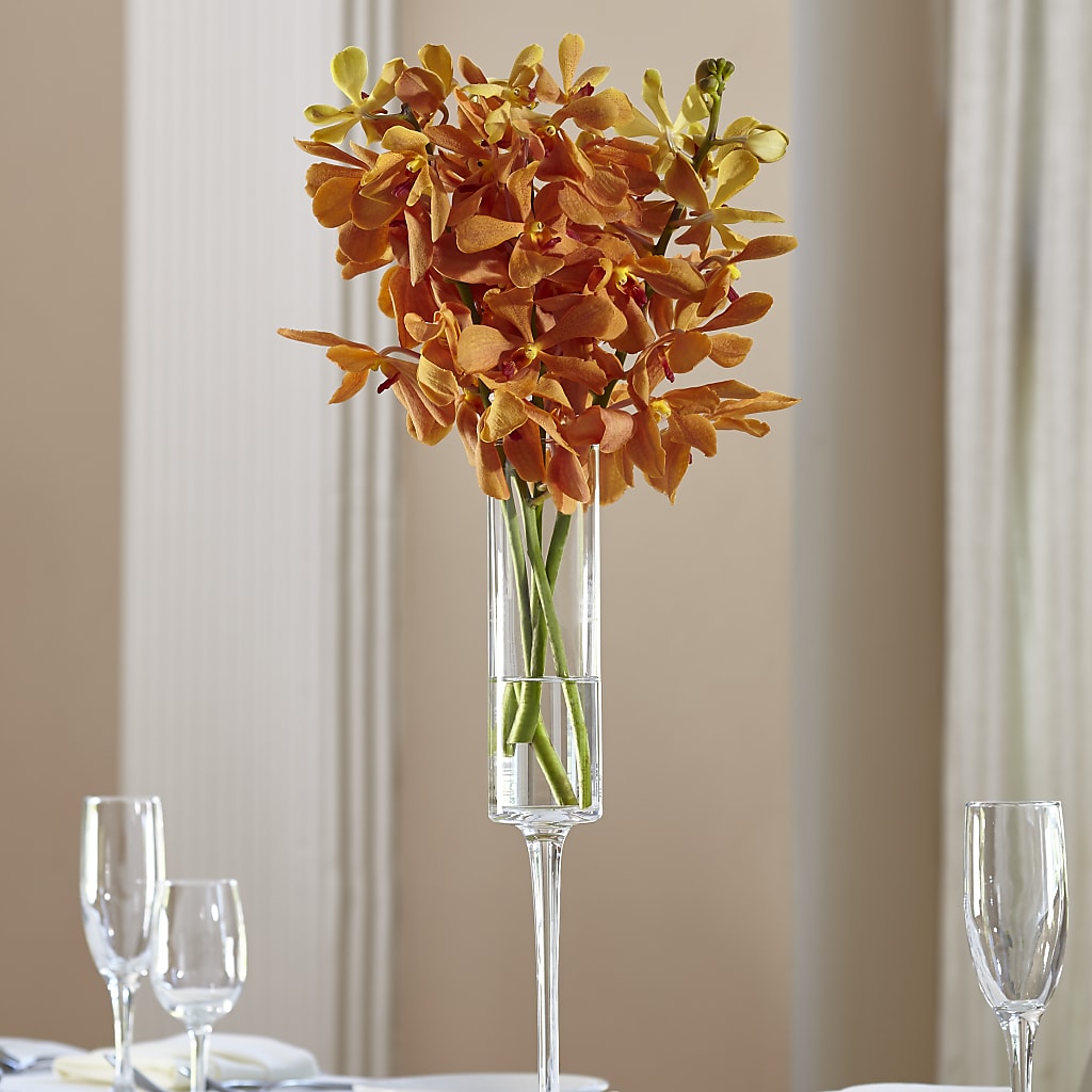 Orange Mokara Bouquet – Open Blooms Chantilly, Chantilly VA