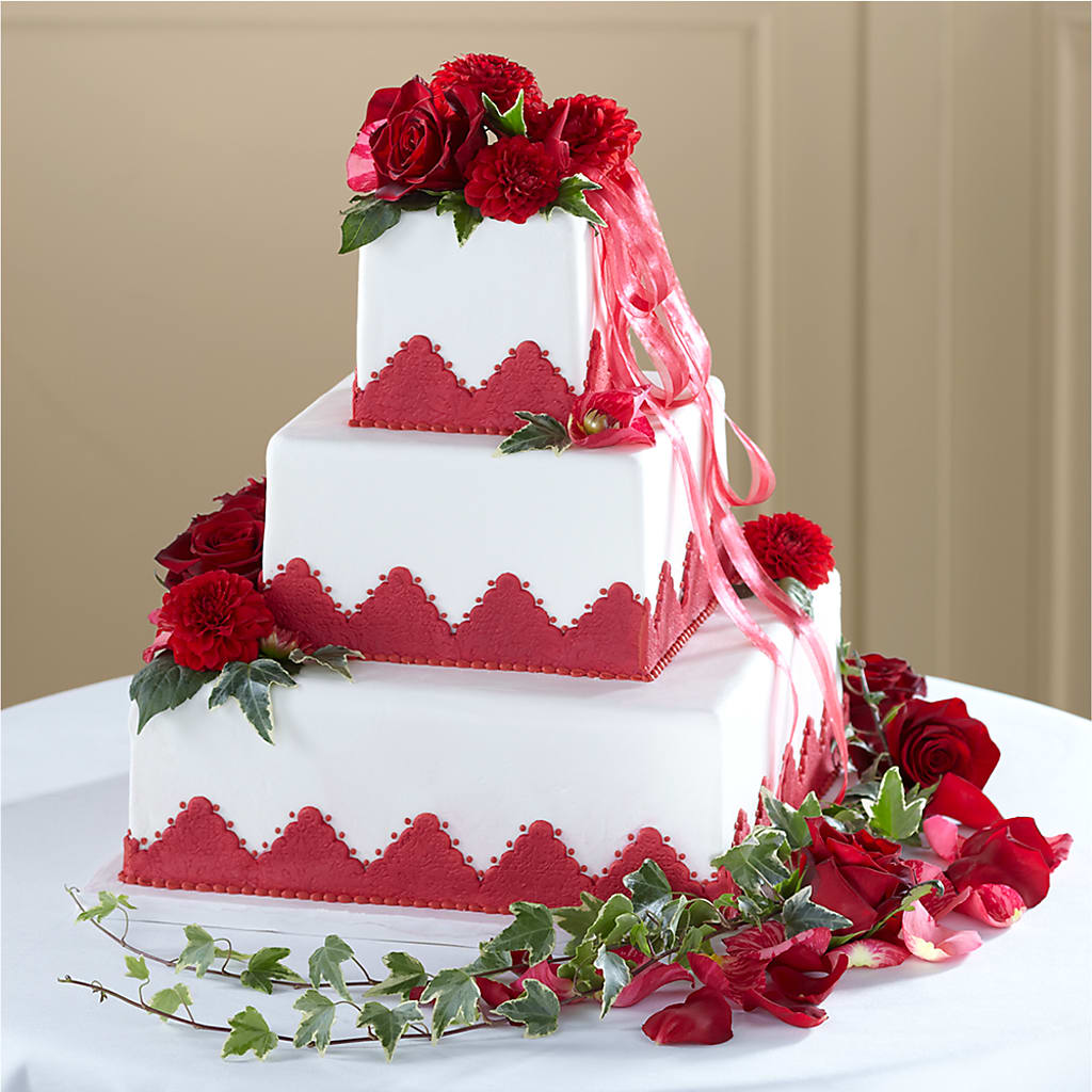 Forever Happiness Cake Decor – Open Blooms Chantilly, Chantilly VA