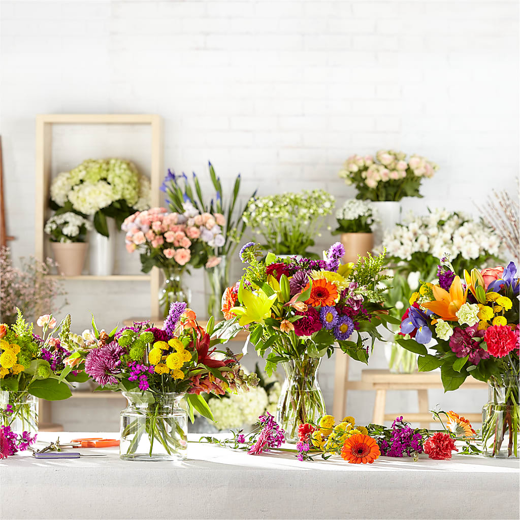 Bold & Bright – A Florist Original –  Open Blooms Chantilly, Chantilly VA