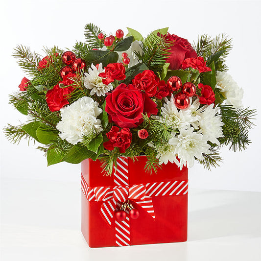 Presents Under the Tree Bouquet –  Open Blooms Chantilly, Chantilly VA