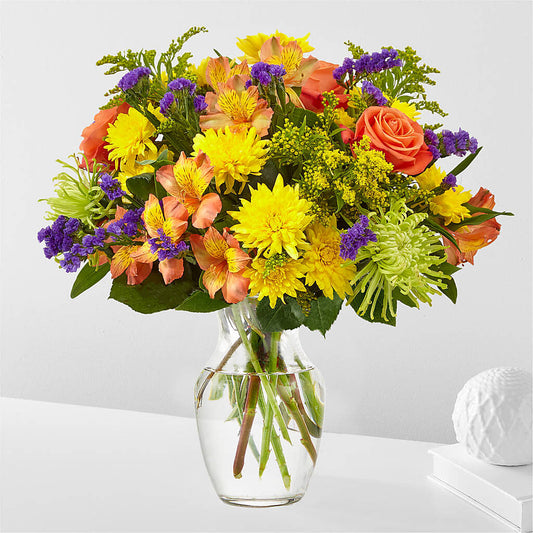 Marmalade Skies Bouquet –  Open Blooms Chantilly, Chantilly VA