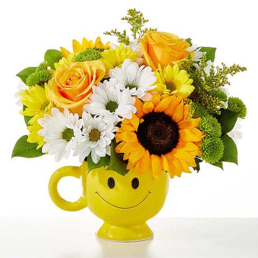 Be Happy Bouquet –  Open Blooms Chantilly, Chantilly VA
