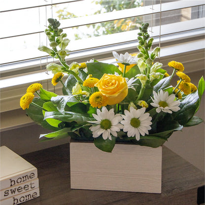 Sun Salutation Box Bouquet –  Open Blooms Chantilly, Chantilly VA