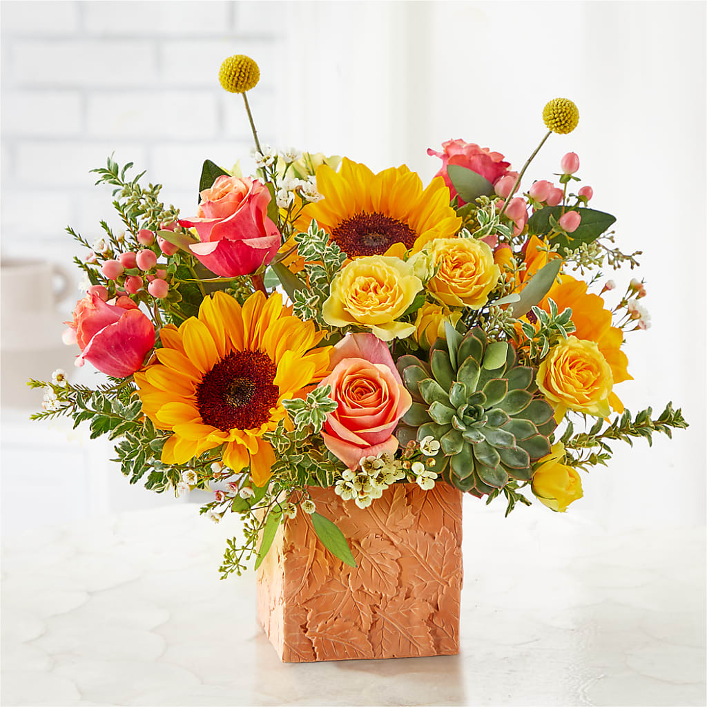 Sunflower Season Bouquet –  Open Blooms Chantilly, Chantilly VA