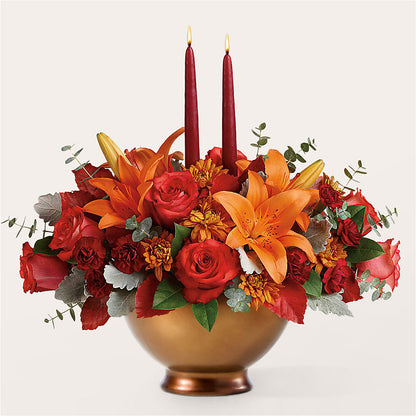 Fruits of Fall Centerpiece –  Open Blooms Chantilly, Chantilly VA