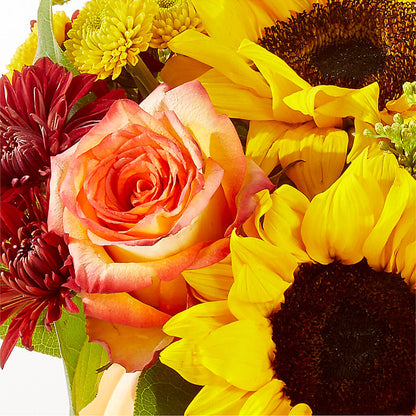 Golden Gourd Pumpkin Bouquet –  Open Blooms Chantilly, Chantilly VA