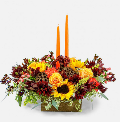 Nature's Palette Centerpiece –  Open Blooms Chantilly, Chantilly VA