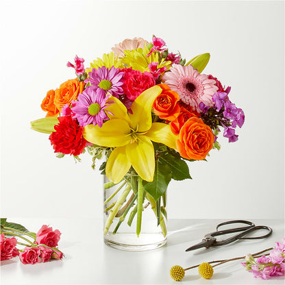 Cue the Confetti - A Florist Original –  Open Blooms Chantilly, Chantilly VA