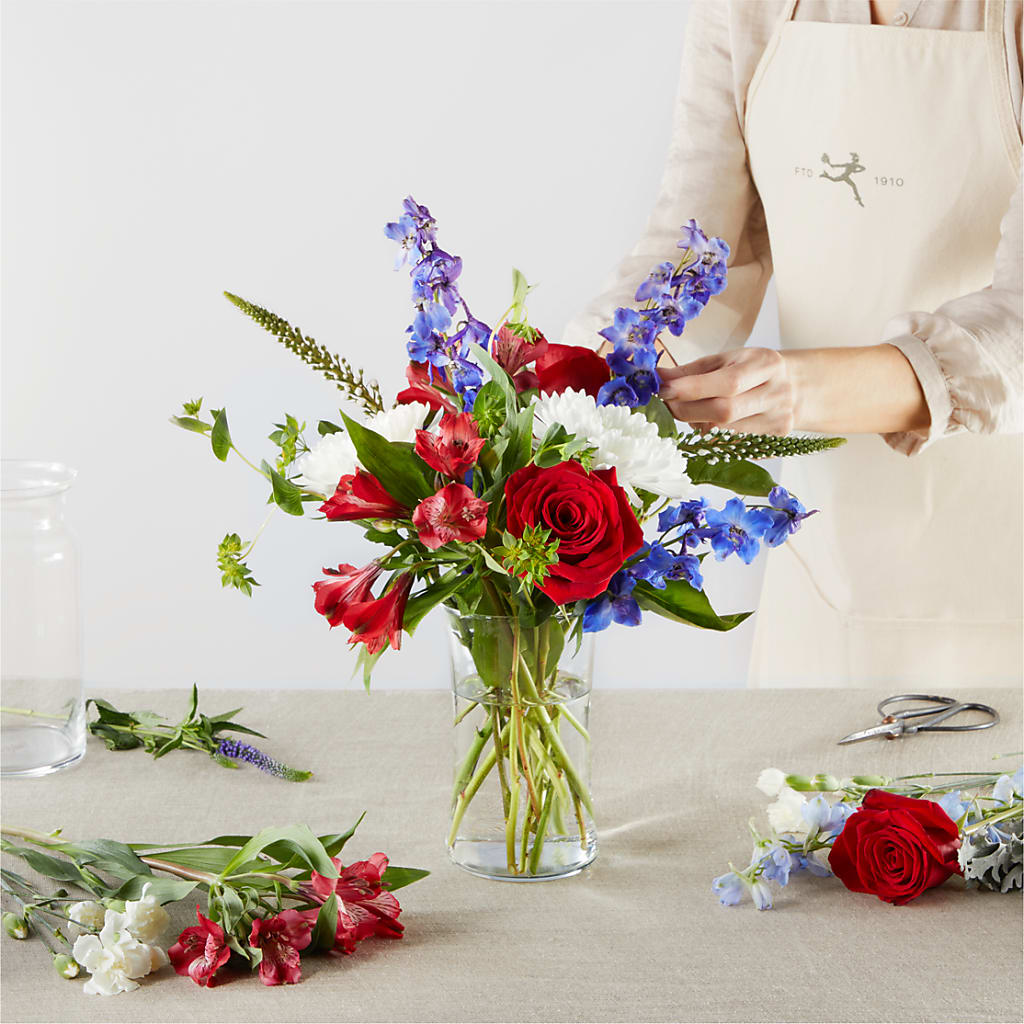 Star Spangled - A Florist Original –  Open Blooms Chantilly, Chantilly VA