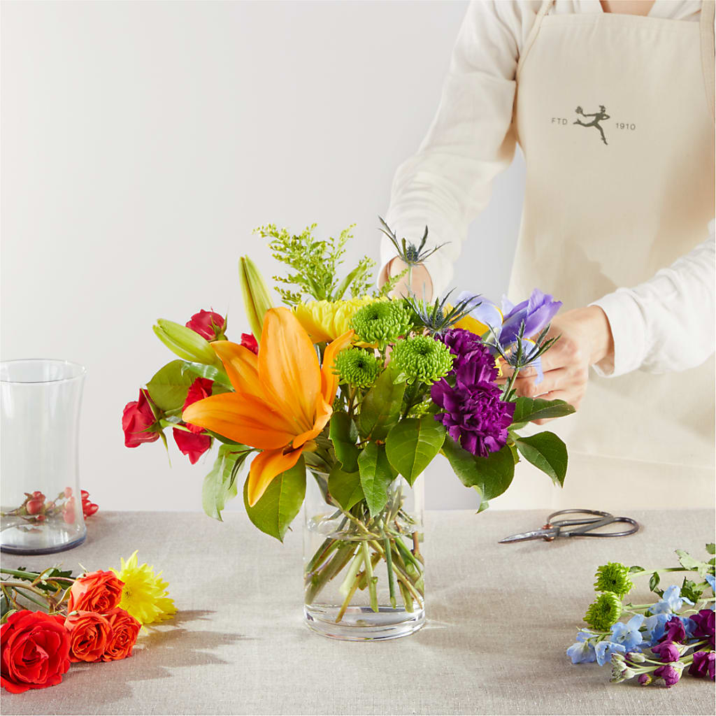 Summer Spectra - A Florist Original –  Open Blooms Chantilly, Chantilly VA