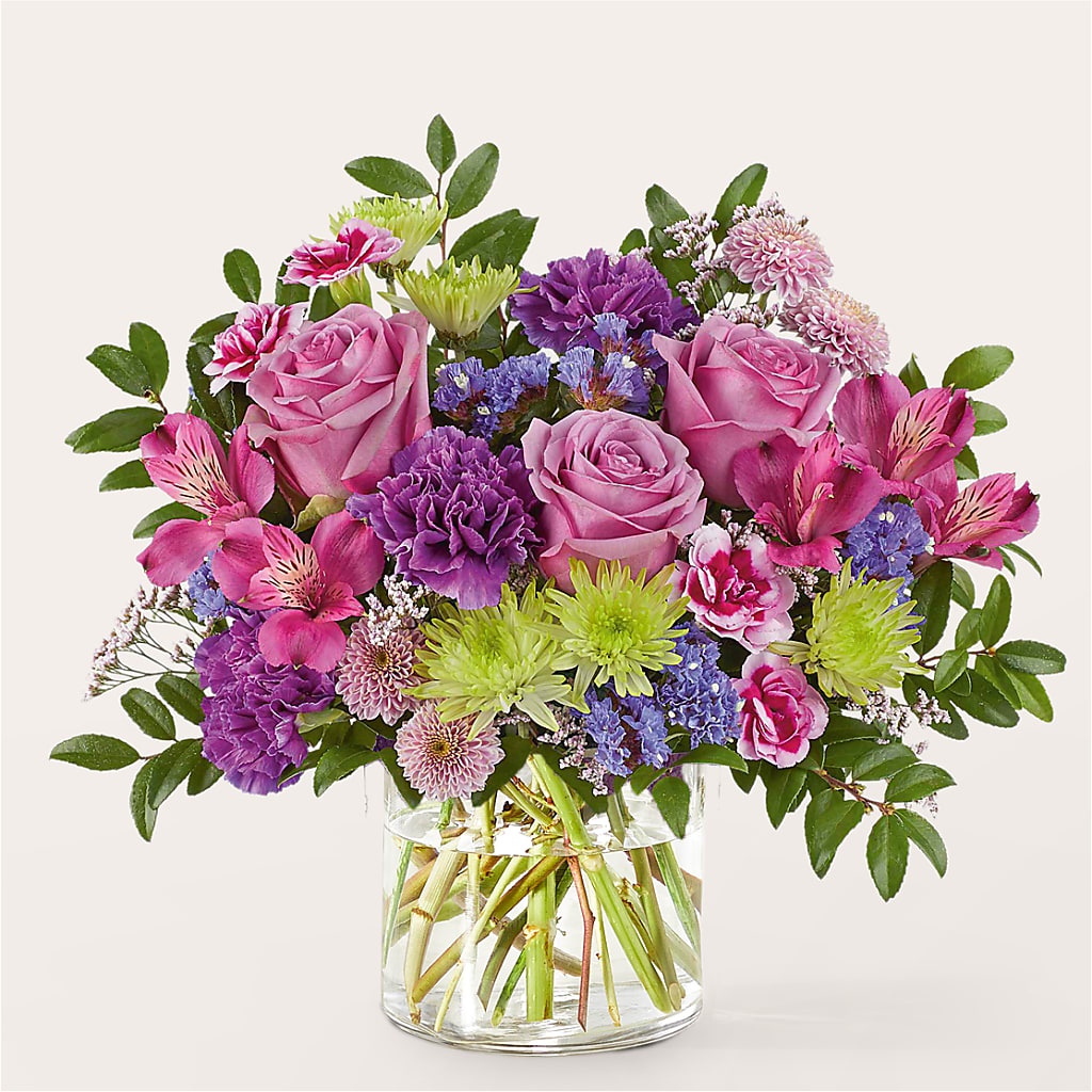 Glass Half Full Bouquet –  Open Blooms Chantilly, Chantilly VA
