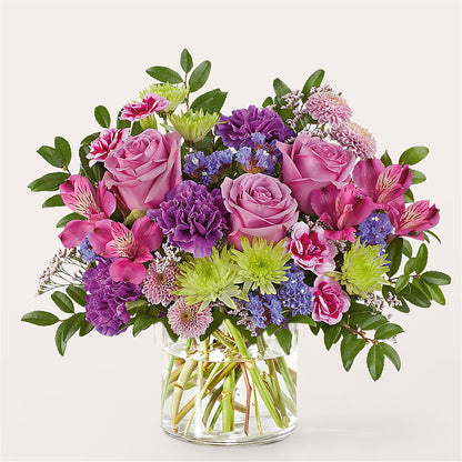 Glass Half Full Bouquet –  Open Blooms Chantilly, Chantilly VA