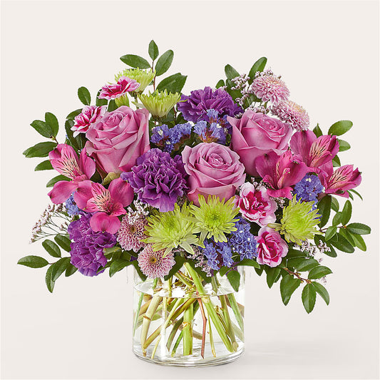 Glass Half Full Bouquet –  Open Blooms Chantilly, Chantilly VA