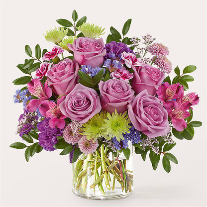 Glass Half Full Bouquet –  Open Blooms Chantilly, Chantilly VA