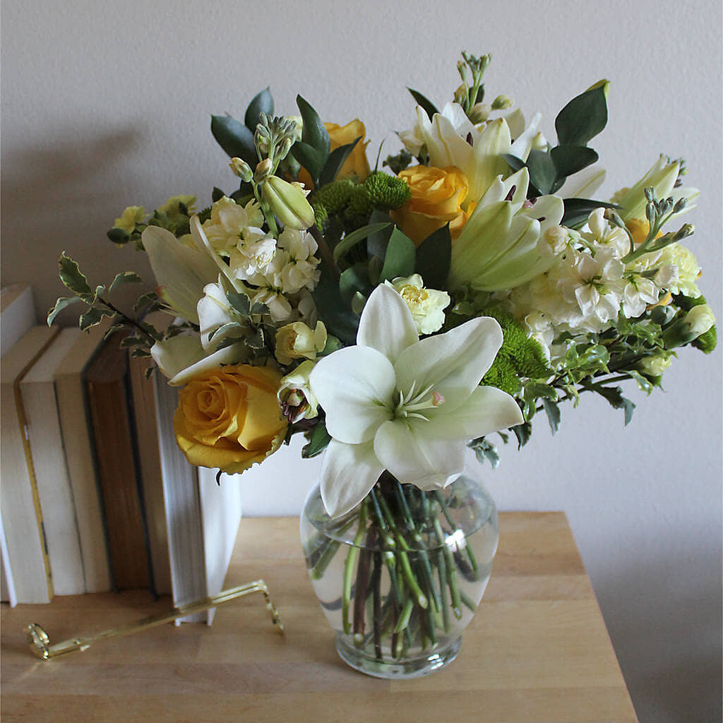 Hope & Serenity Bouquet –  Open Blooms Chantilly, Chantilly VA