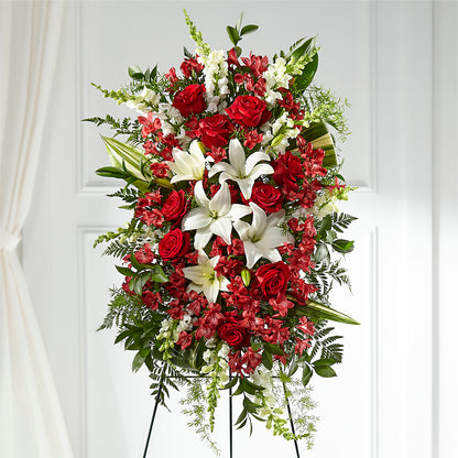 Everlasting Memory Standing Spray –  Open Blooms Chantilly, Chantilly VA