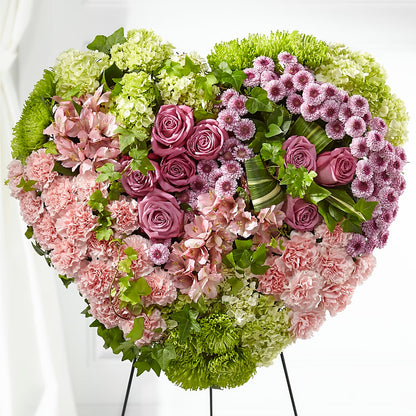 Heartwarming Standing Heart –  Open Blooms Chantilly, Chantilly VA