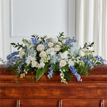 Timeless Essence Casket Spray –  Open Blooms Chantilly, Chantilly VA