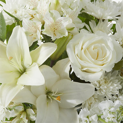 Peaceful Reflections Arrangement –  Open Blooms Chantilly, Chantilly VA