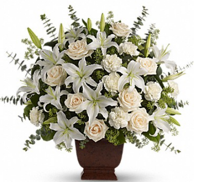Teleflora's Loving Lilies and Roses Bouquet –  Open Blooms Chantilly, Chantilly VA