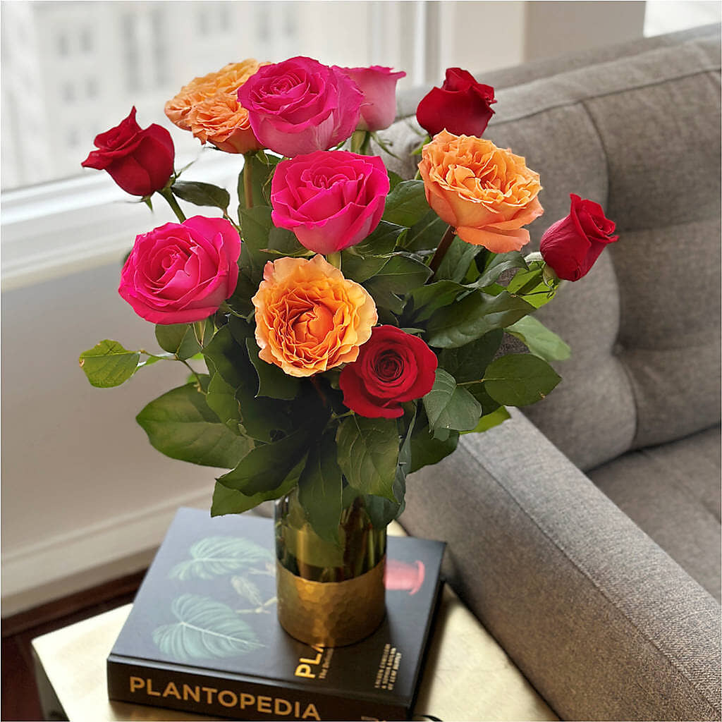 Ever After Rose Bouquet –  Open Blooms Chantilly, Chantilly VA