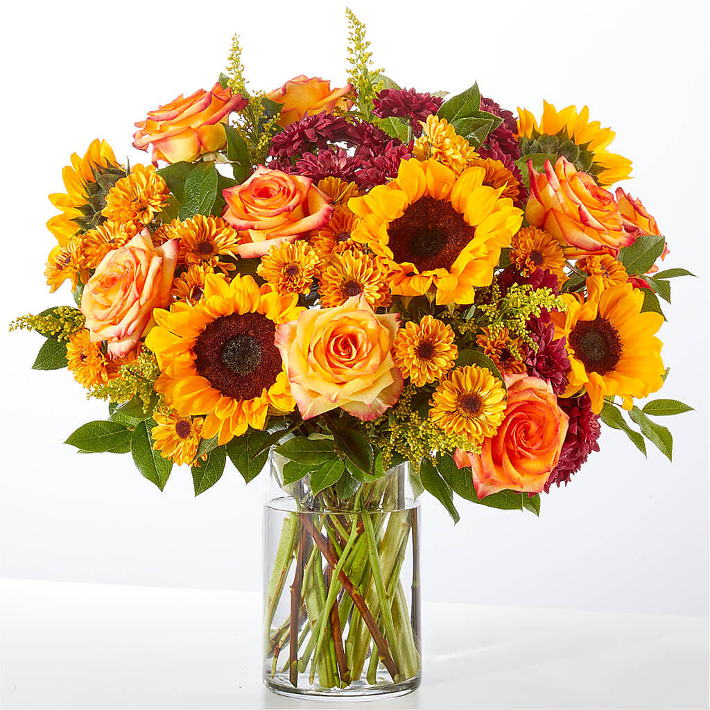 Flannel Scarf Bouquet –  Open Blooms Chantilly, Chantilly VA