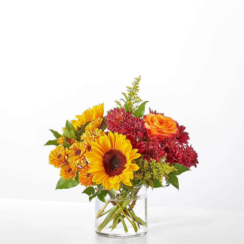 Flannel Scarf Bouquet –  Open Blooms Chantilly, Chantilly VA