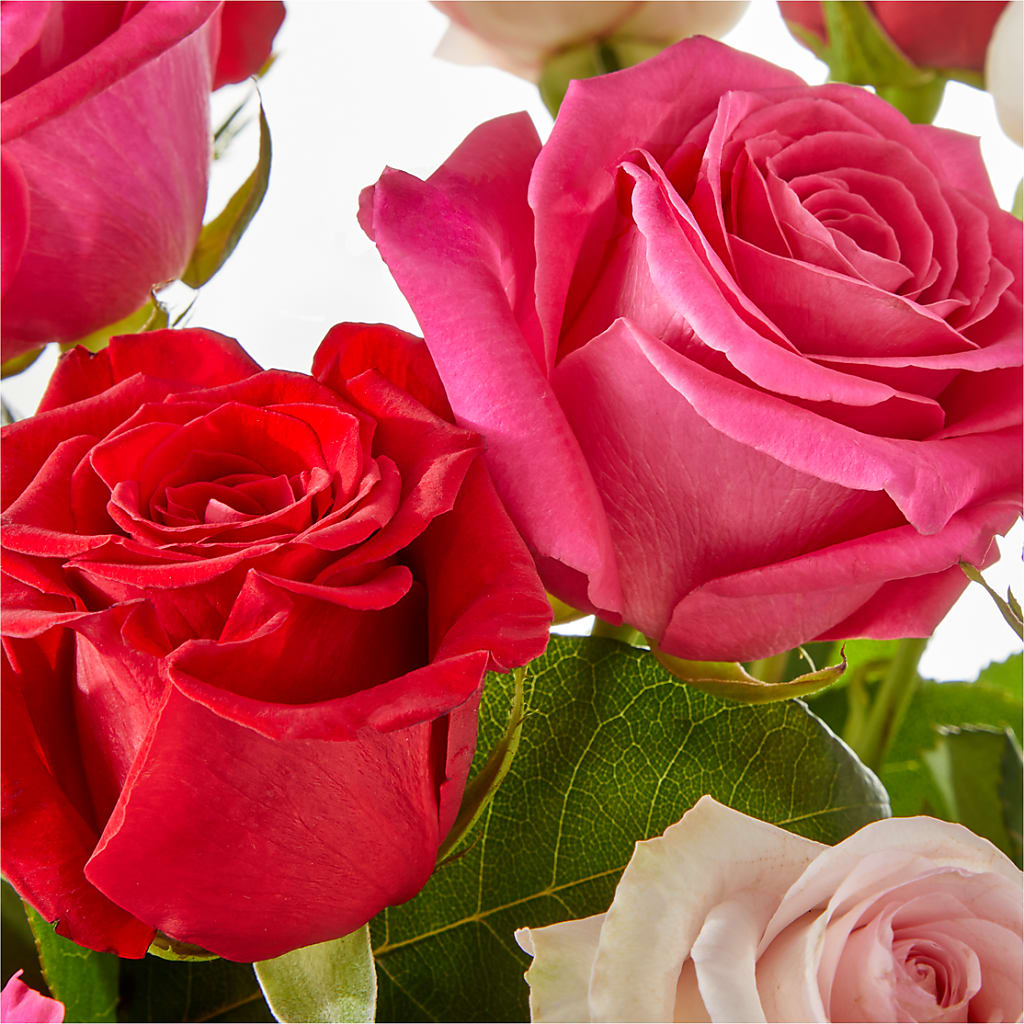 Charming Rose Bouquet –  Open Blooms Chantilly, Chantilly VA
