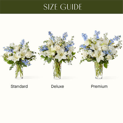 Peace of Mind Bouquet –  Open Blooms Chantilly, Chantilly VA
