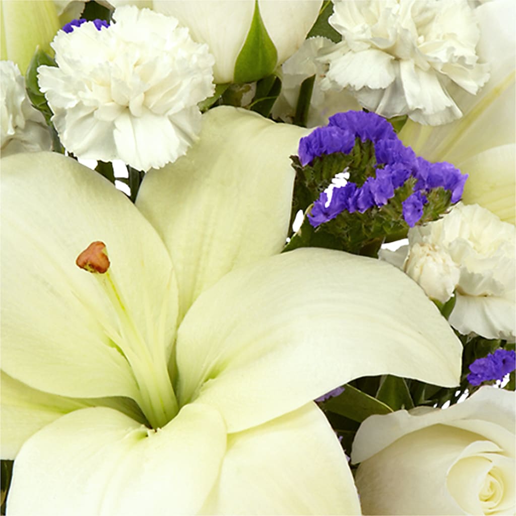 Sapphire Rush Bouquet –  Open Blooms Chantilly, Chantilly VA