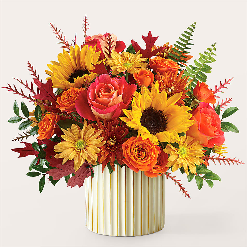 Fall Campfire Bouquet –  Open Blooms Chantilly, Chantilly VA