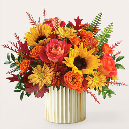 Fall Campfire Bouquet –  Open Blooms Chantilly, Chantilly VA