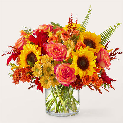Fall Campfire Bouquet –  Open Blooms Chantilly, Chantilly VA