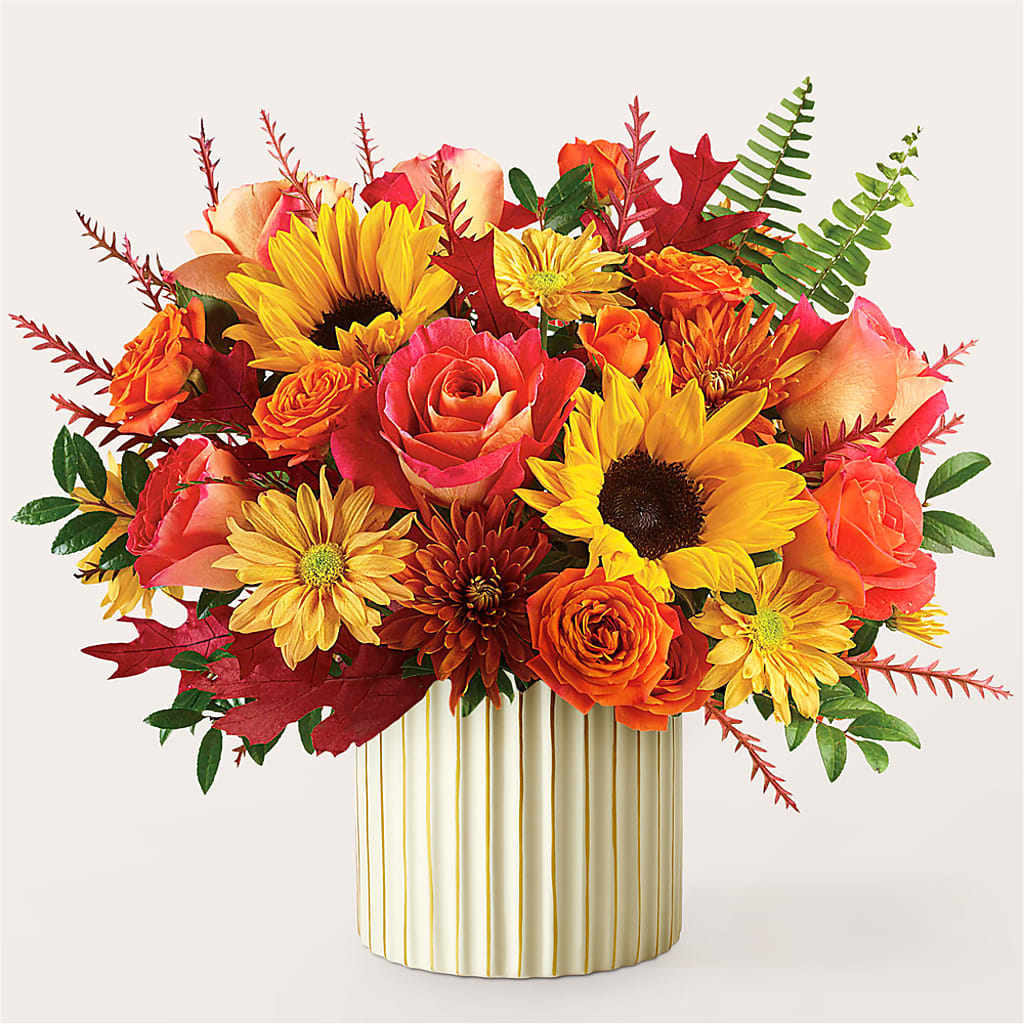 Fall Campfire Bouquet –  Open Blooms Chantilly, Chantilly VA