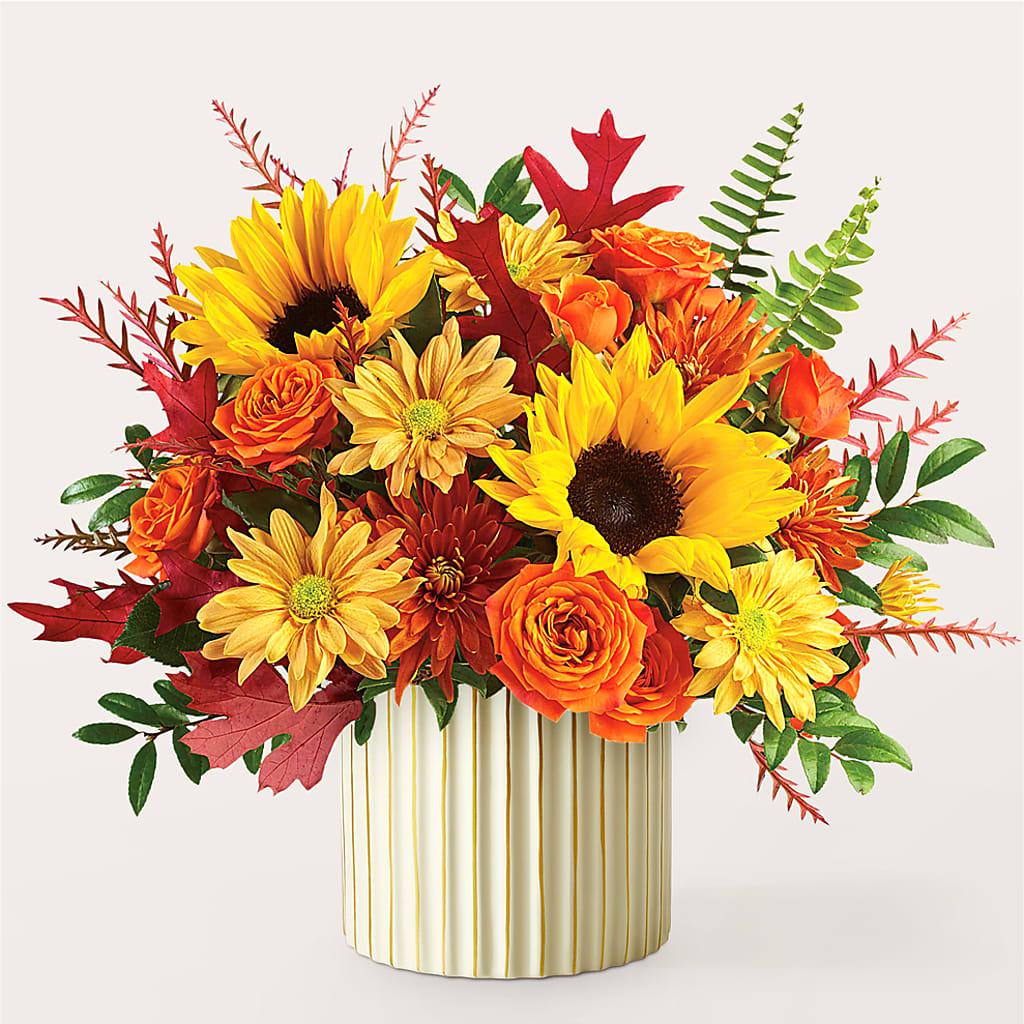 Fall Campfire Bouquet –  Open Blooms Chantilly, Chantilly VA