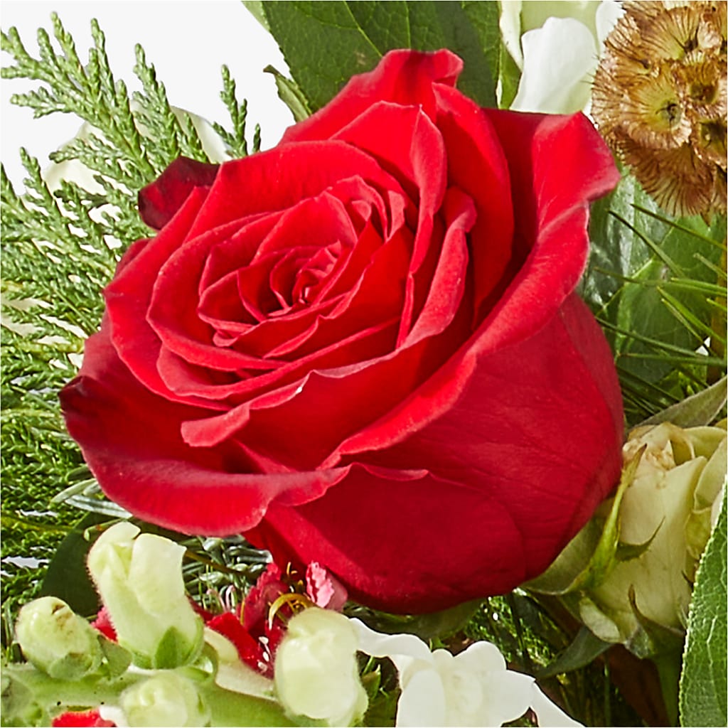 Deck the Halls Bouquet –  Open Blooms Chantilly, Chantilly VA