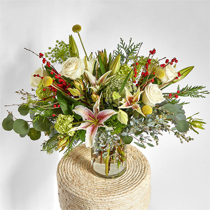 Berry & Bright Bouquet –  Open Blooms Chantilly, Chantilly VA