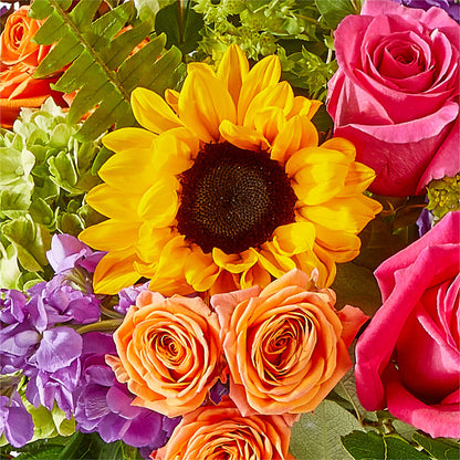 Vibrant Greetings Bouquet –  Open Blooms Chantilly, Chantilly VA